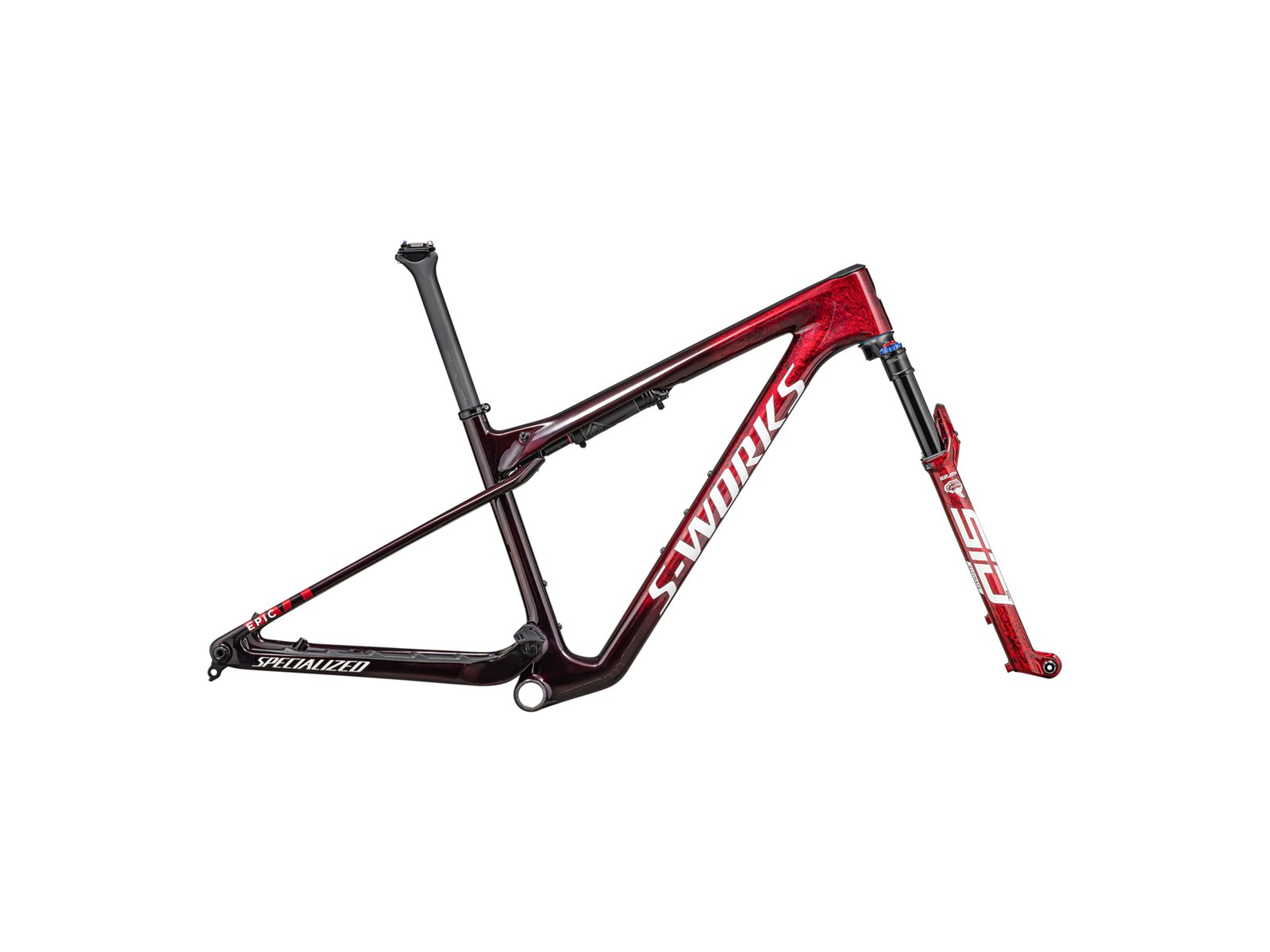 Specialized S-Works Epic World Cup Frameset - RockShox SIDLuxe WCID Ultimate electric bike